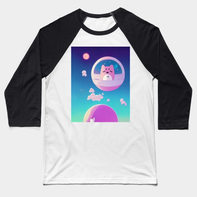 bee and puppycat Baseball T-Shirt by ComicsFactory